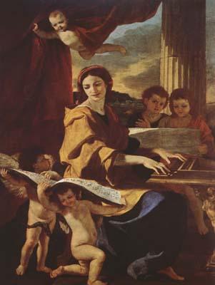 Nicolas Poussin St Cecilia (mk08)